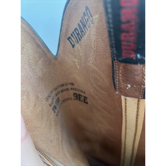 Durango Men’s Leather Cowboy Boots SW4302 Western Style Size 9 EE - Picture 9 of 10